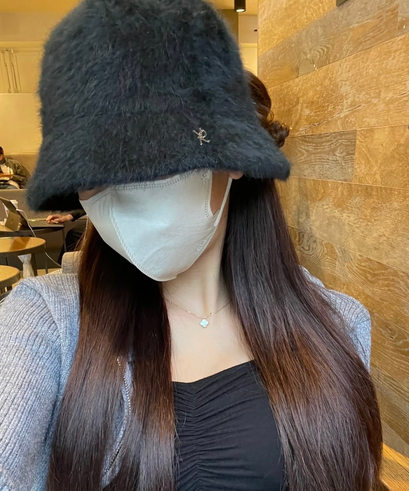 YILON イロン Shaggy fur bucket hat ハット バケハ