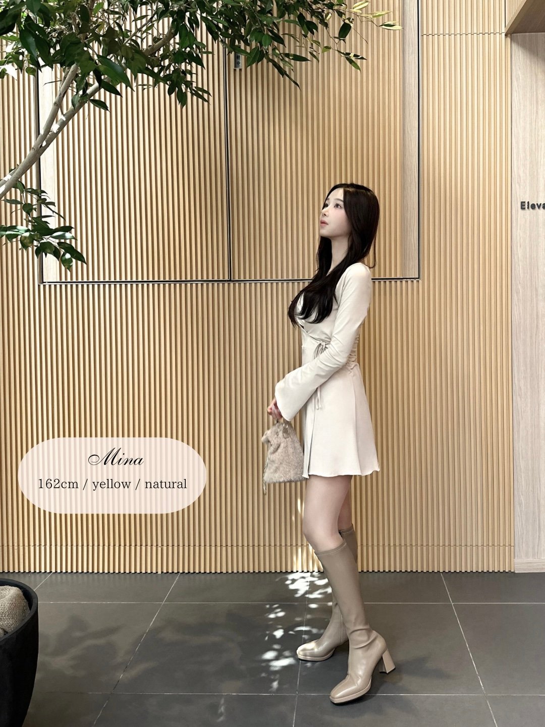 【YILON MADE】 Ennui lady op ベージュ YILON MADE Ennui lady op ベージュ