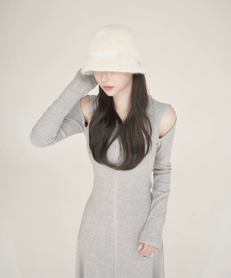 YILON イロン Shaggy fur bucket hat ハット バケハ YILON イロン Shaggy fur bucket hat ハット バケハ Shaggy fur