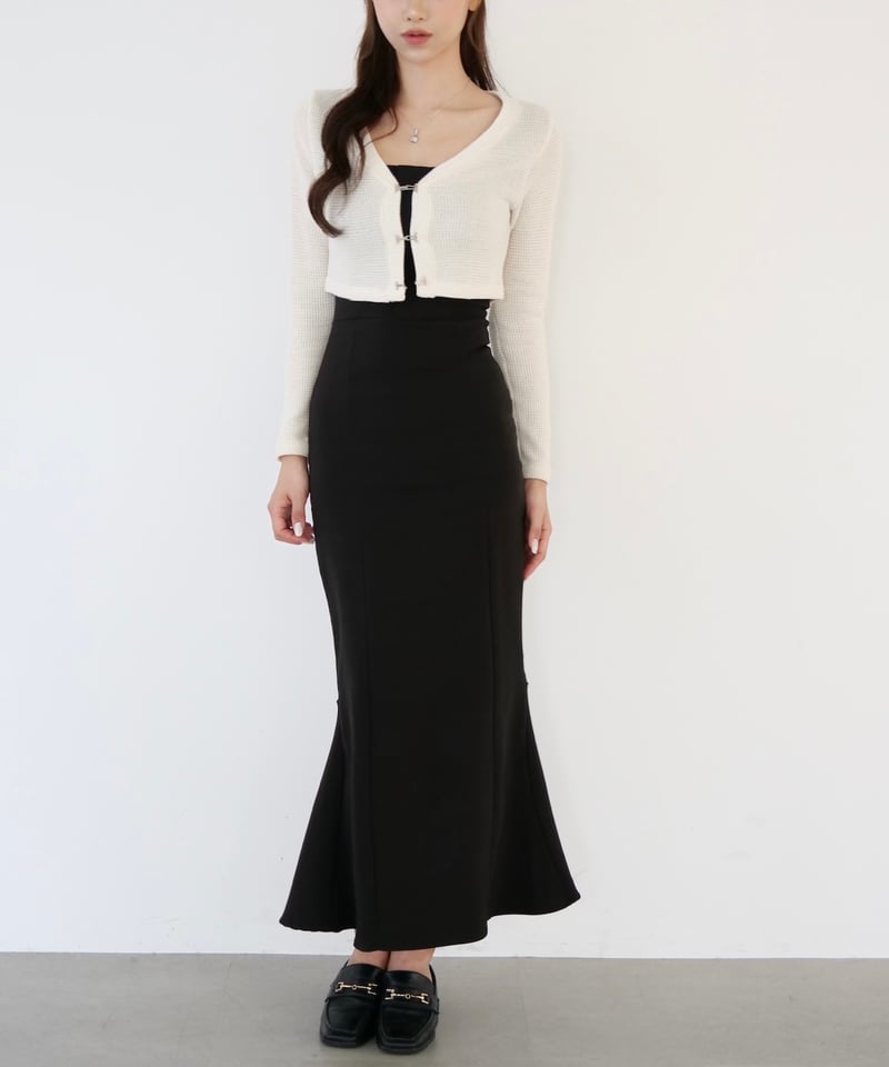 Yilon style up mermaid onepiece black