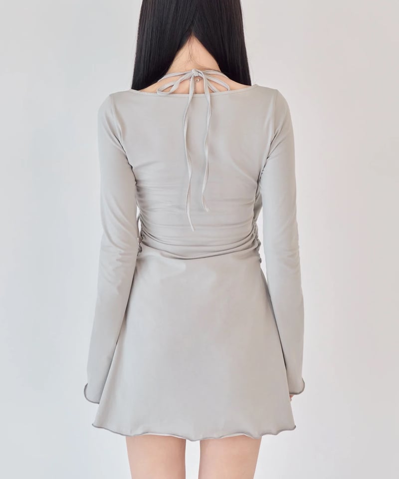 yilon Ennui lady op イロン ワンピース グレー YILON Ennui lady op gray ワンピース