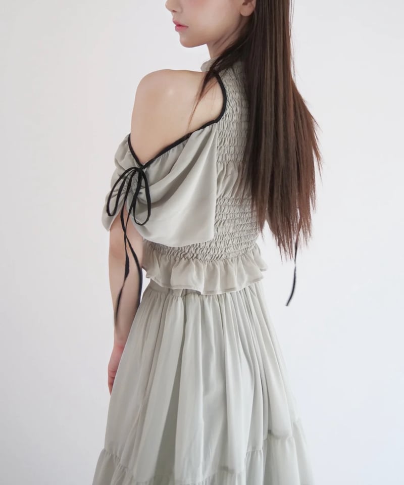 イロン yilon Bijou chiffon setupセットアップ Bijou chiffon setup YILON