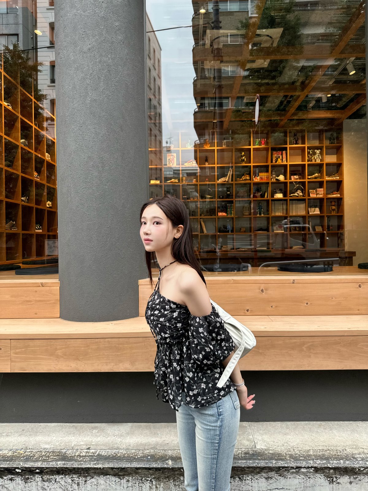 YILON MADE Joli flower blouse