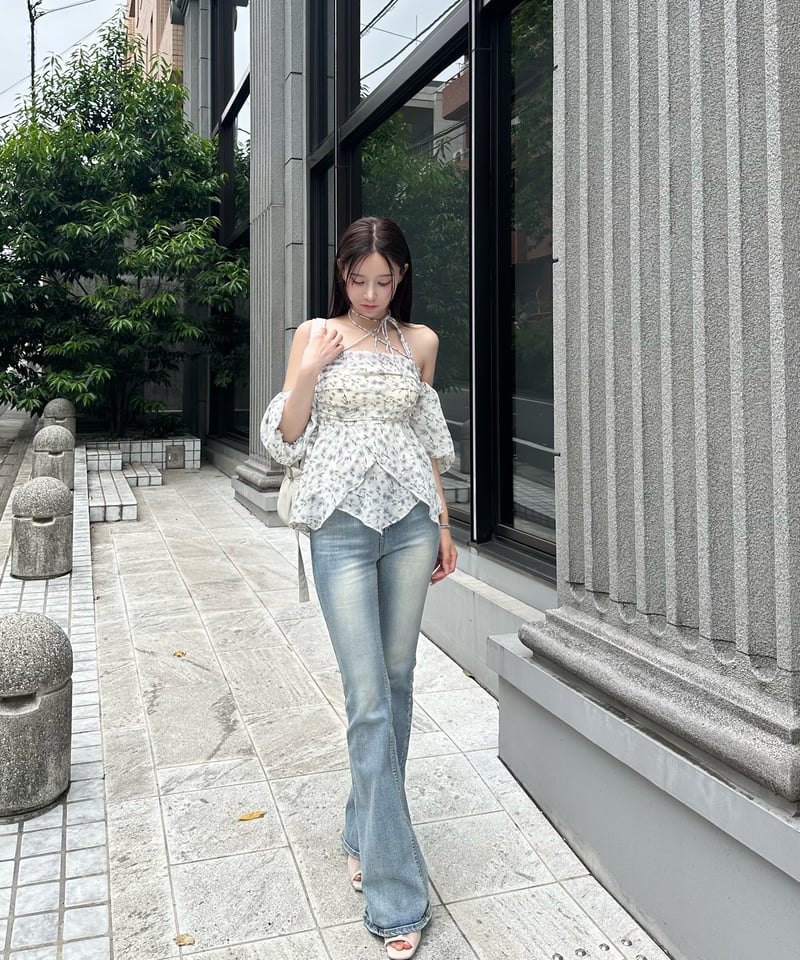 YILON MADE】Joli flower blouse | 【YILON】イロン｜公式オ
