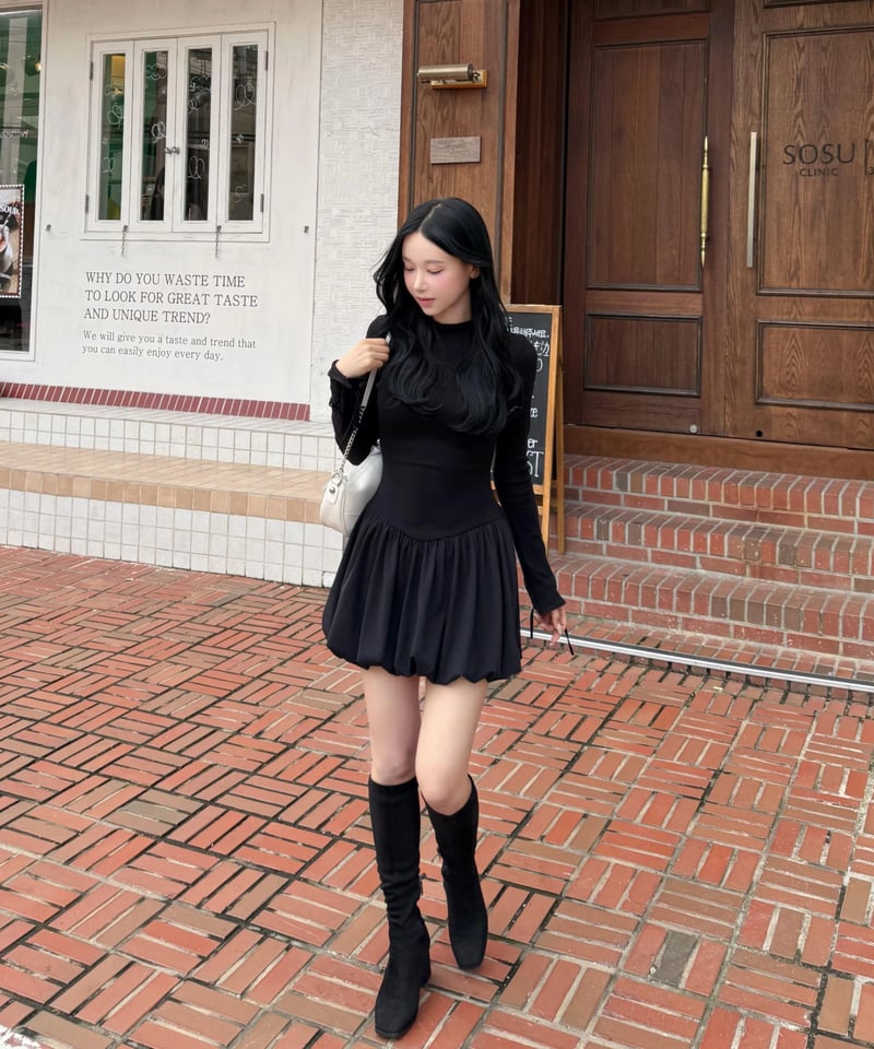 YILON MADE】Balloon mini onepiece | 【YILON】イロン｜ 