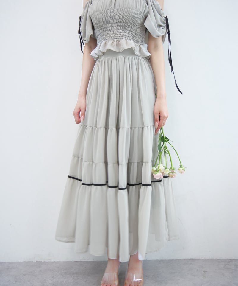 YILON Feminine chiffon setup yilon