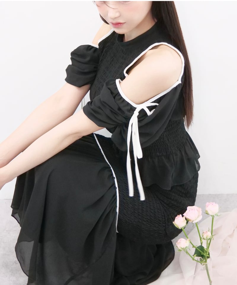 YILON MADE】Feminine chiffon setup(mermaid) | 【