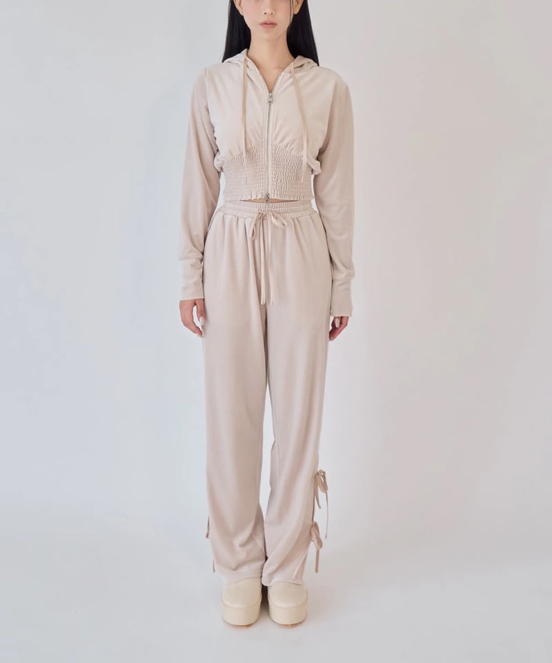YILON MADE】 Relux velour setup (pants) YILON MADE】 Relux velour setup (pants)