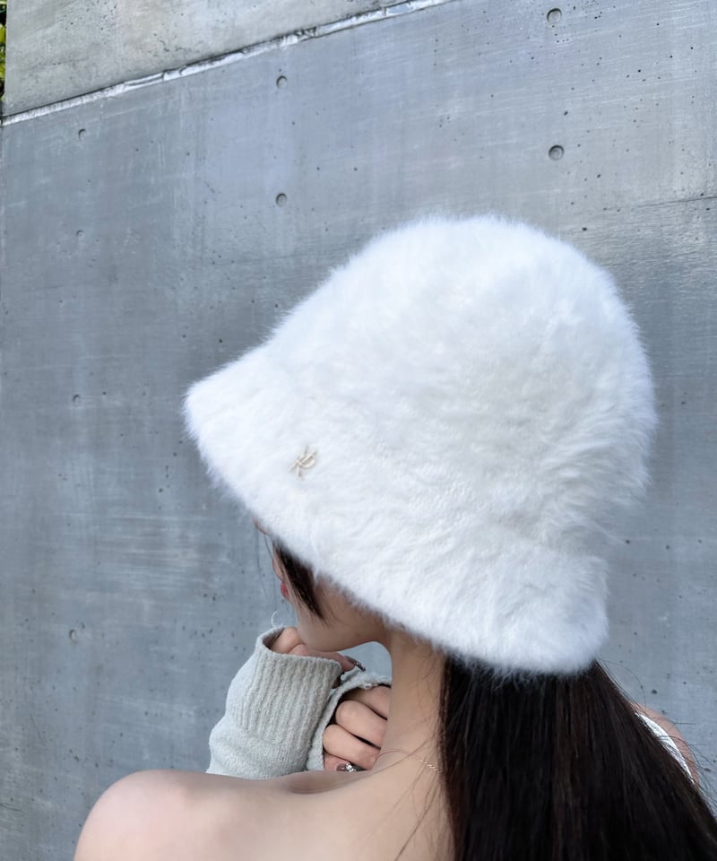 YILON イロン Shaggy fur bucket hat ハット バケハ Shaggy fur bucket hat | 【YILON】イロン｜公式オンライン