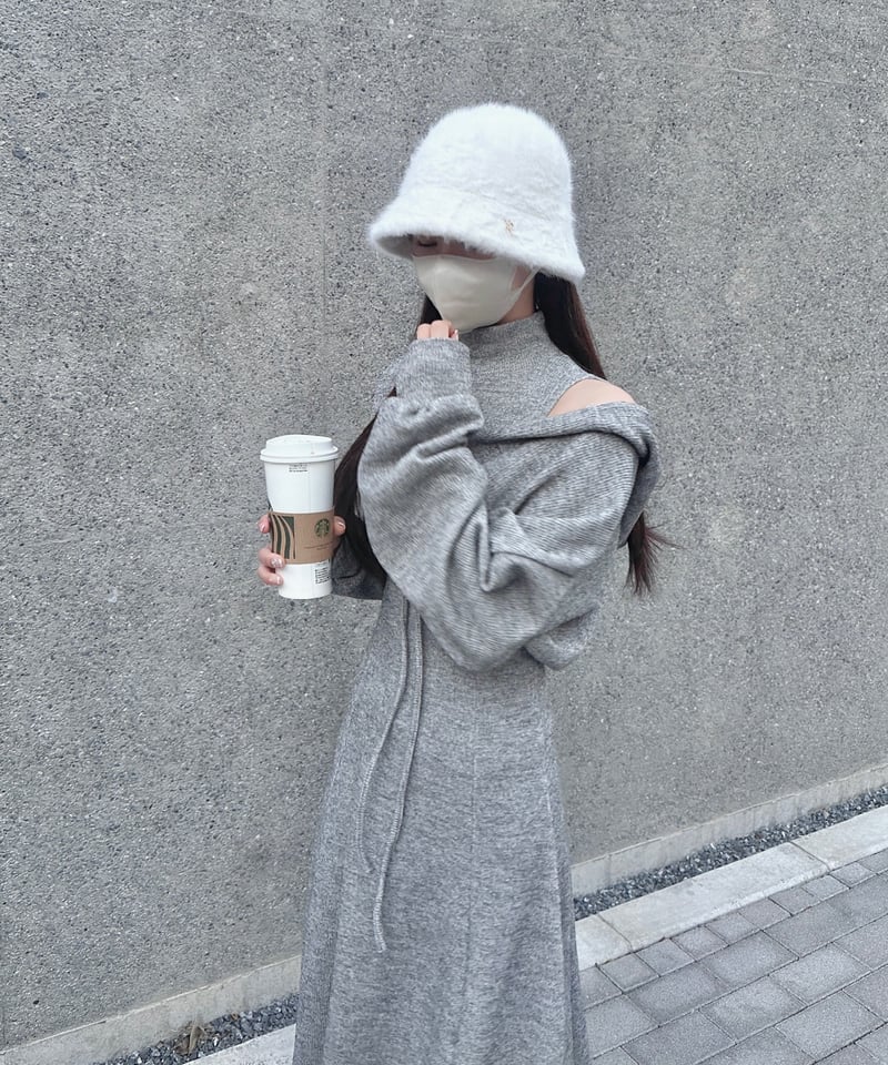 YILON イロン Shaggy fur bucket hat ハット バケハ YILON イロン Shaggy fur bucket hat ハット バケハ Shaggy fur