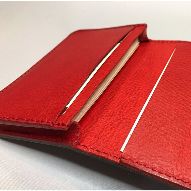 ゲ謎 ヌメ革名刺入れ バーガンディ 楽天市場】送料無料 栃木レザー 名刺入れ メンズ レディース