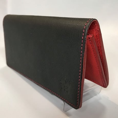 アゴモノガタリ・ヌメ革長財布（二つ折り）