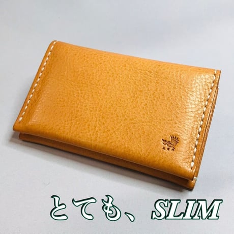 アゴモノガタリ・ヌメ革スマート名刺入れ