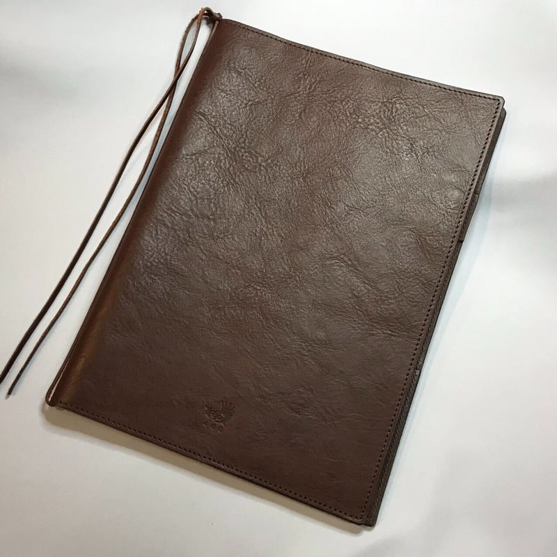 アゴモノガタリ・ヌメ革ノートカバーB5サイズ | レザークラフト