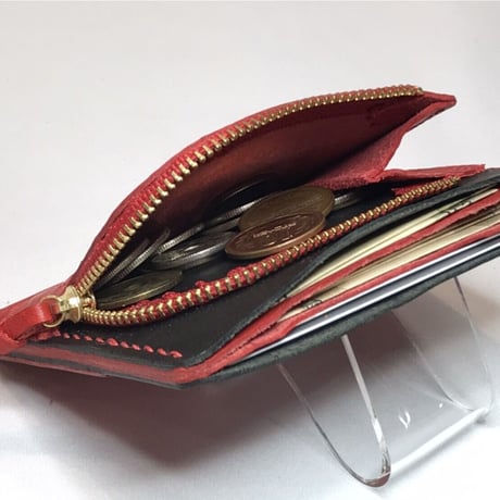 アゴモノガタリ・ヌメ革小型財布（ミニ財布）