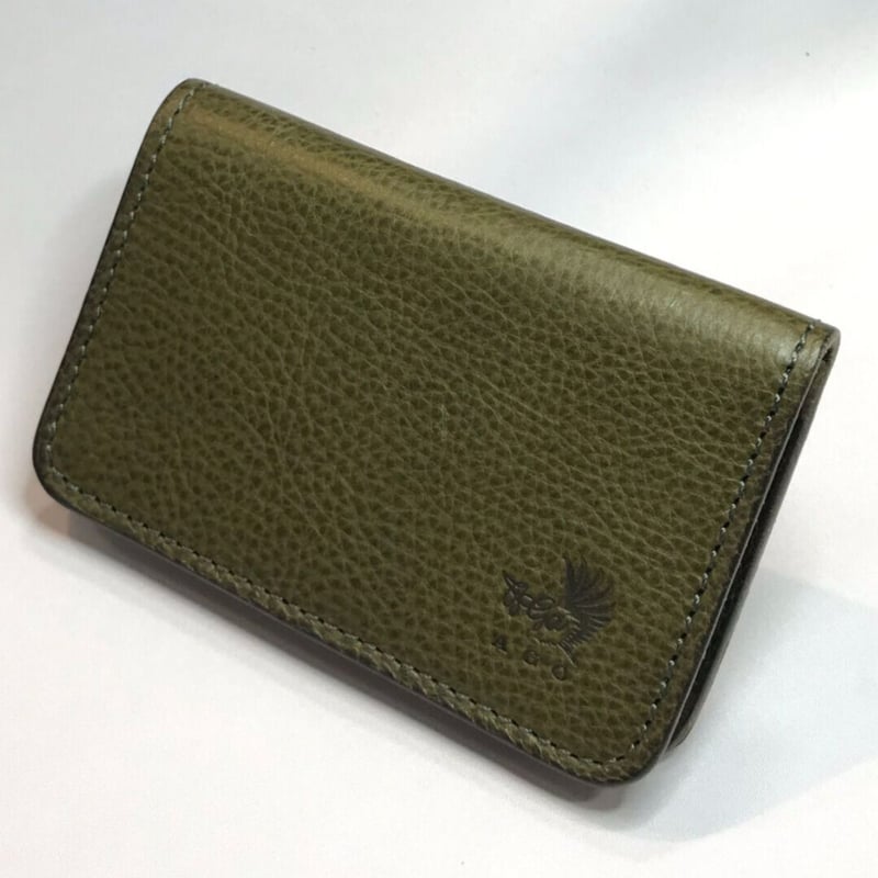 アゴモノガタリ・ヌメ革名刺入れ | レザークラフトショップAGO