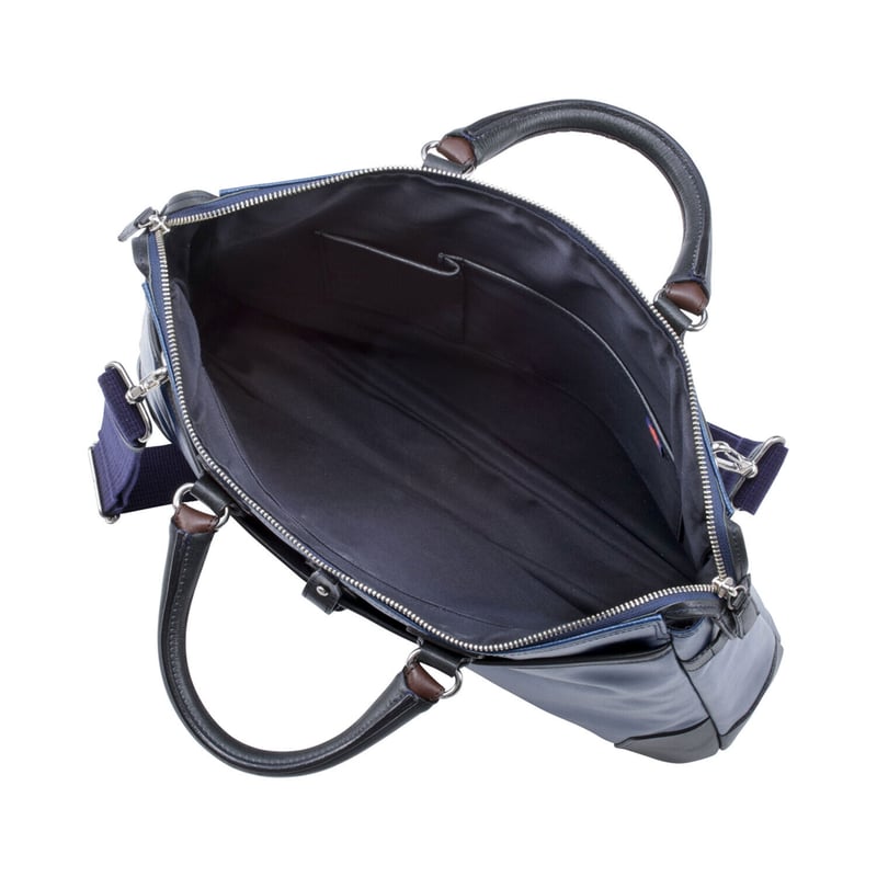 豊岡鞄】帆布PU×レザーソフトブリーフ | レザークラフトショップAGO