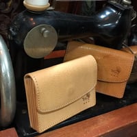 アゴモノガタリ・ヌメ革ジャバラ（蛇腹）カードケース
