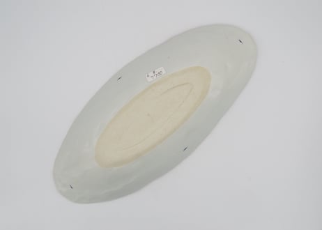 松尾貞一郎　磁器呉須赤絵楕円皿6