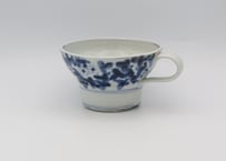 松尾貞一郎　染付磁器花のマグN2