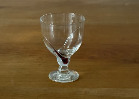 谷道和博　T-15葡萄透き二ポイント酒盃