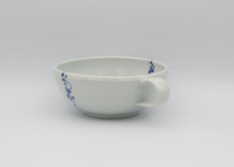 松尾貞一郎　染付け磁器スープカップT-61