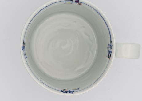 松尾貞一郎　色絵器丸紋マグ7