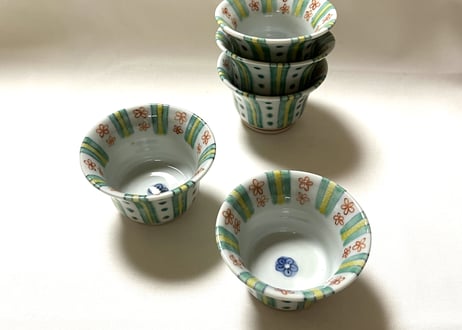 髙橋宏彰　色絵磁器春色小鉢