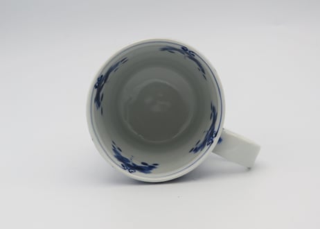 松尾貞一郎　染付磁器花紋マグN17