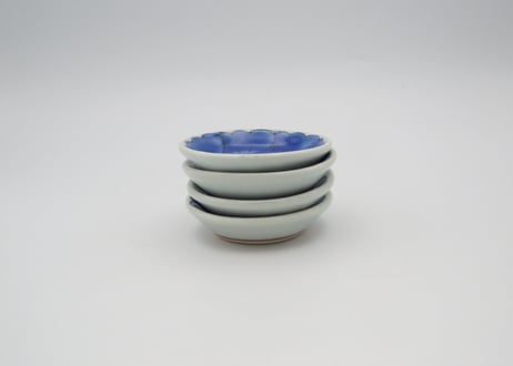 髙橋宏彰　色絵磁器青花豆皿
