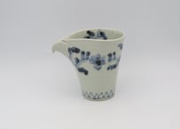14片口 牡丹唐草 泉山釉