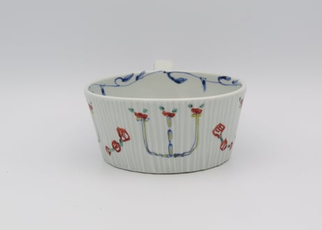 松尾貞一郎　色絵磁器凌ぎスープカップ19