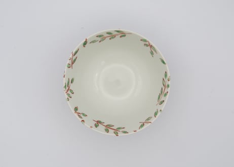 古川桜　色絵磁器木の芽飯碗