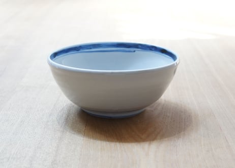 松尾貞一郎　染付け磁器スープカップT-62