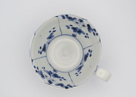 松尾貞一郎　染付磁器菊紋スープカップ5