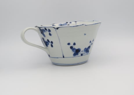松尾貞一郎　染付磁器菊紋スープカップ5