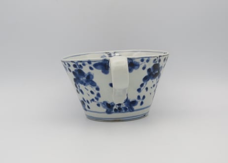 松尾貞一郎　染付磁器花紋スープカップ7