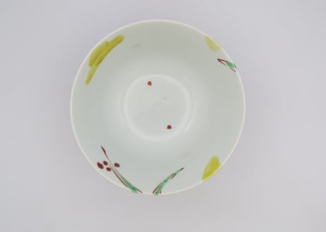 古川桜　色絵磁器ボタニカル麺鉢B