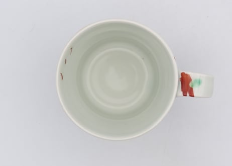 古川章蔵　色絵磁器デタラメ紋マグD