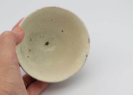 小山及文彦　粉引の汲み出し