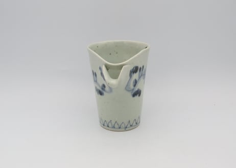 14片口 牡丹唐草 泉山釉