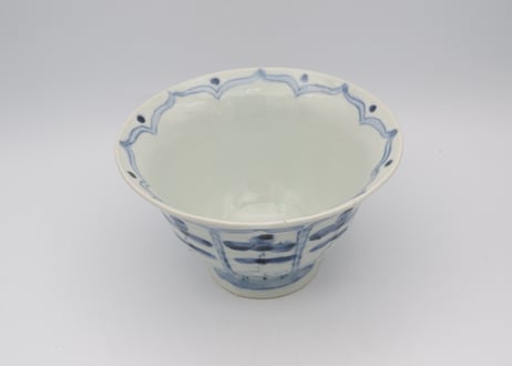 8丼鉢八方花紋