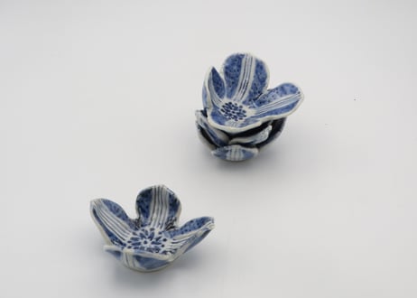 本日迄】作家 高橋宏彰 龍文 五寸皿 2客 新品 12.高橋宏彰 |