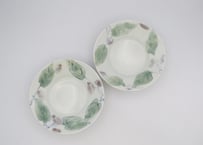 古川桜　色絵磁器がまずみ小鉢2客セット