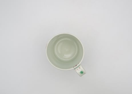 古川章蔵　色絵磁器マグB