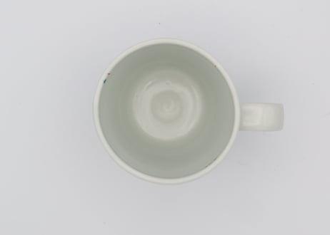 松尾貞一郎　色絵磁器花鳥マグ70