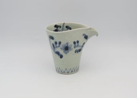 14片口 牡丹唐草 泉山釉