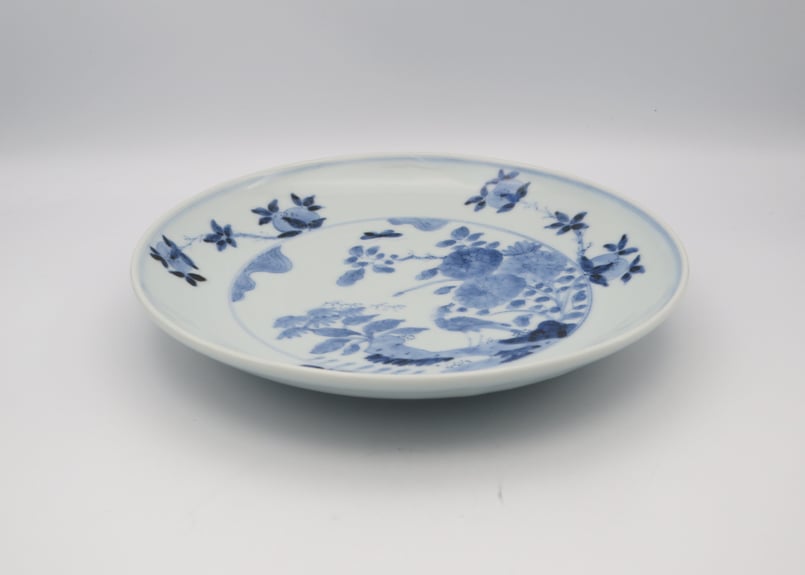 清水なお子 花鳥紋皿 | 工藝舎 オンラインショップ