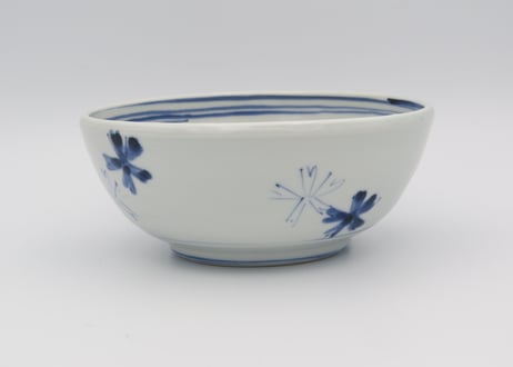 松尾貞一郎　　染め付け桜スープカップT-24