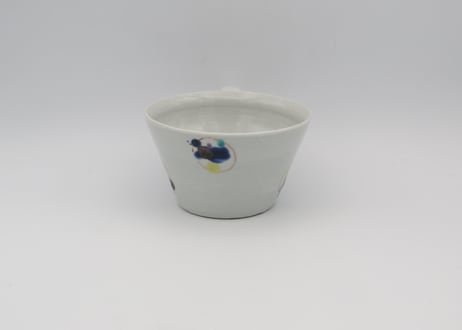 松尾貞一郎　色絵磁器丸紋スープカップ5